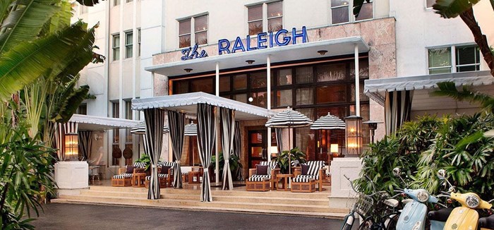 The Raleigh Hotel on South Beach