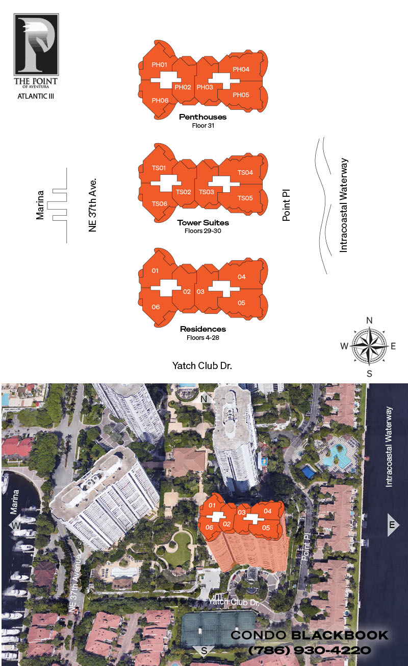 Atlantic III at the Point Floor Plans