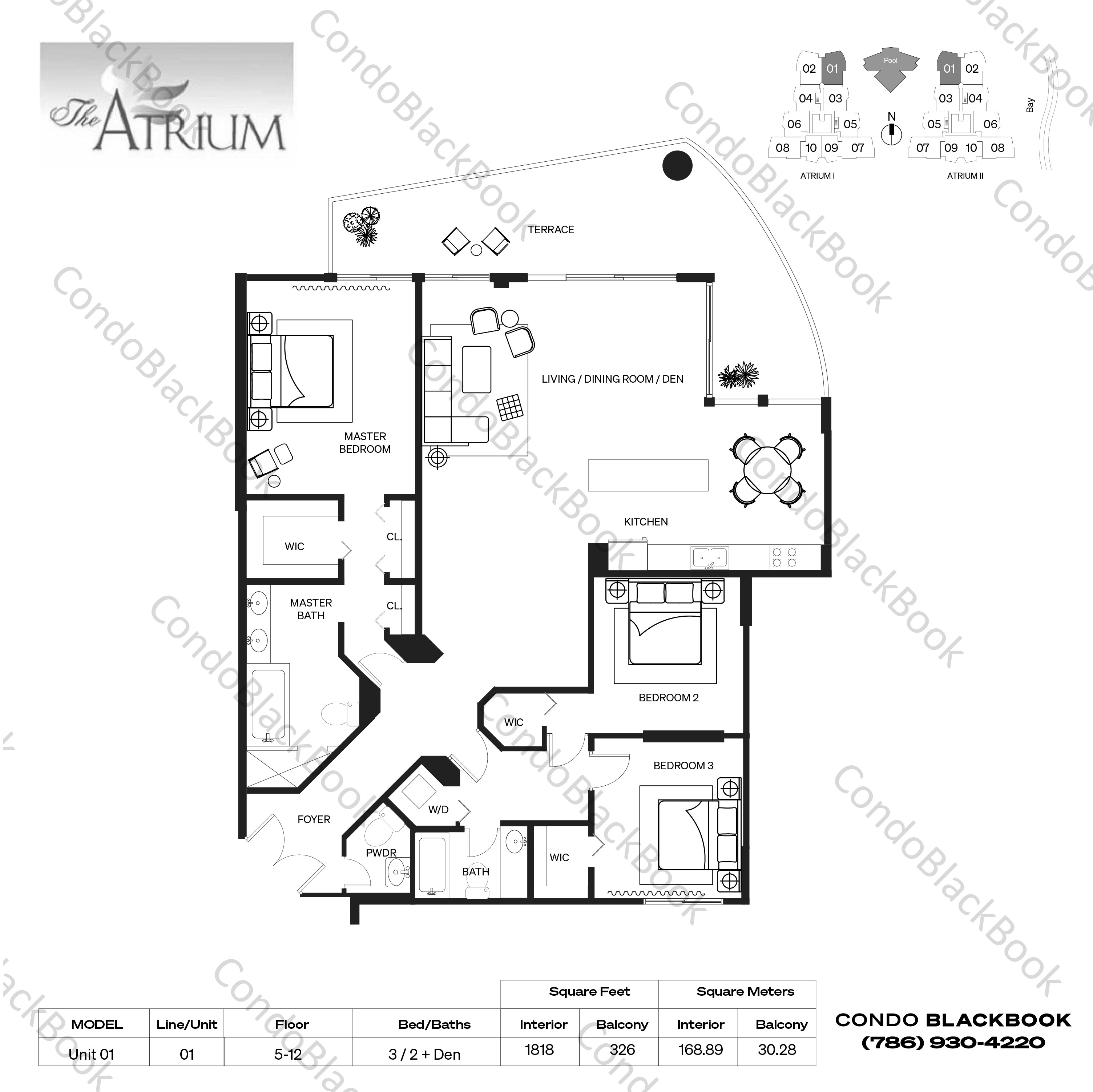 Atrium Unit 11001 Condo in Aventura CondoBlackBook