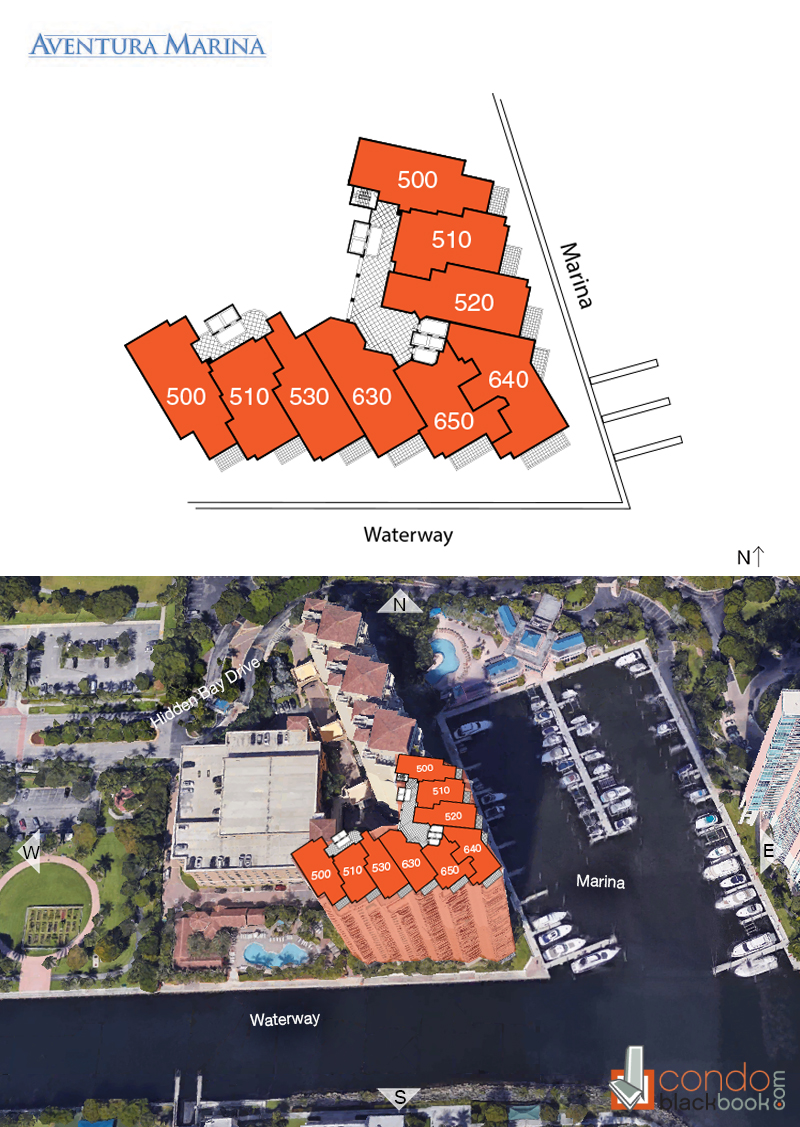 Aventura Marina Floor Plans