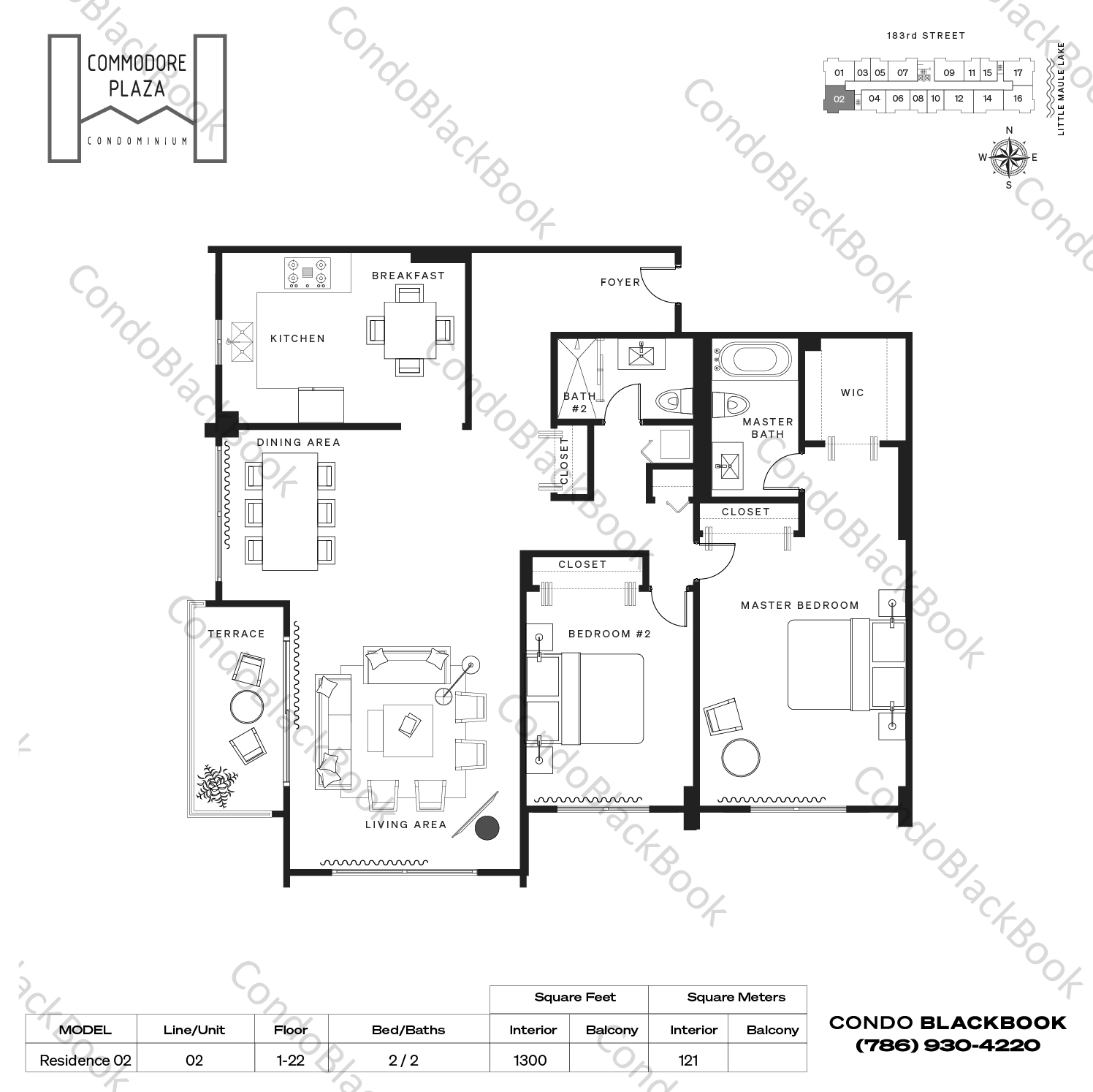 Commodore Plaza Unit 1202 Condo in Aventura CondoBlackBook