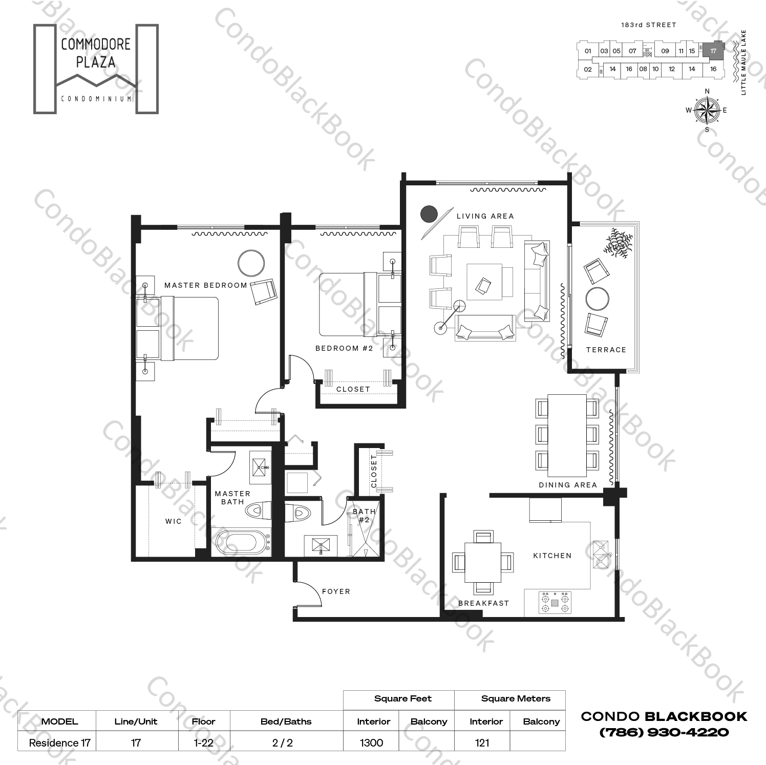 Commodore Plaza Unit 717 Condo for Rent in Aventura CondoBlackBook