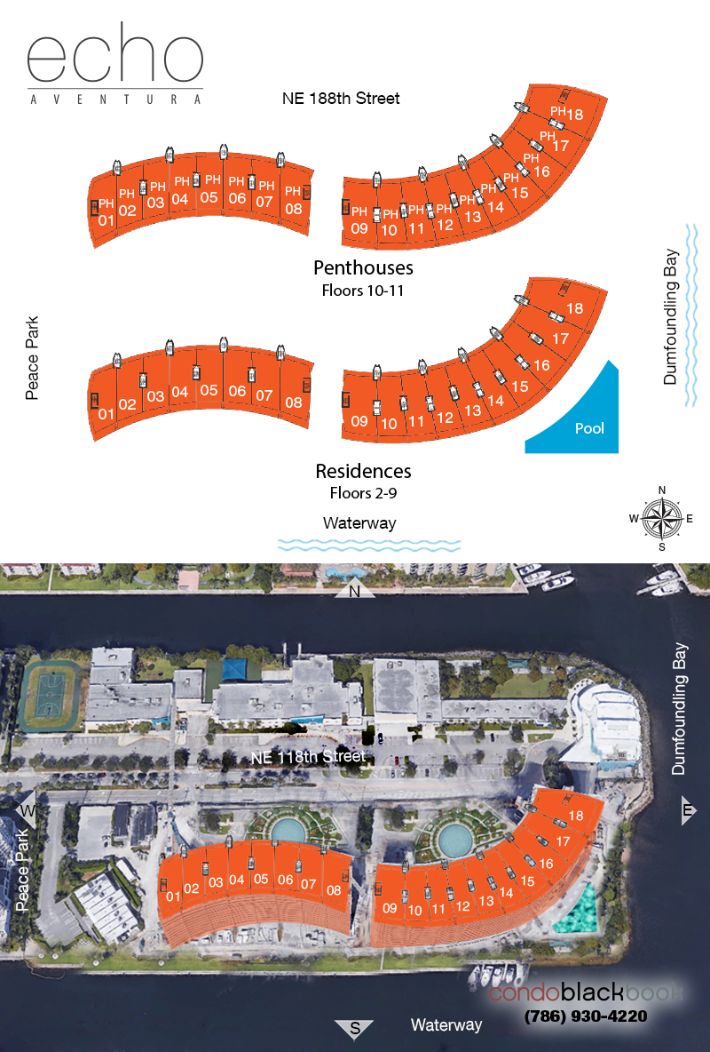 Echo Aventura Floor Plans