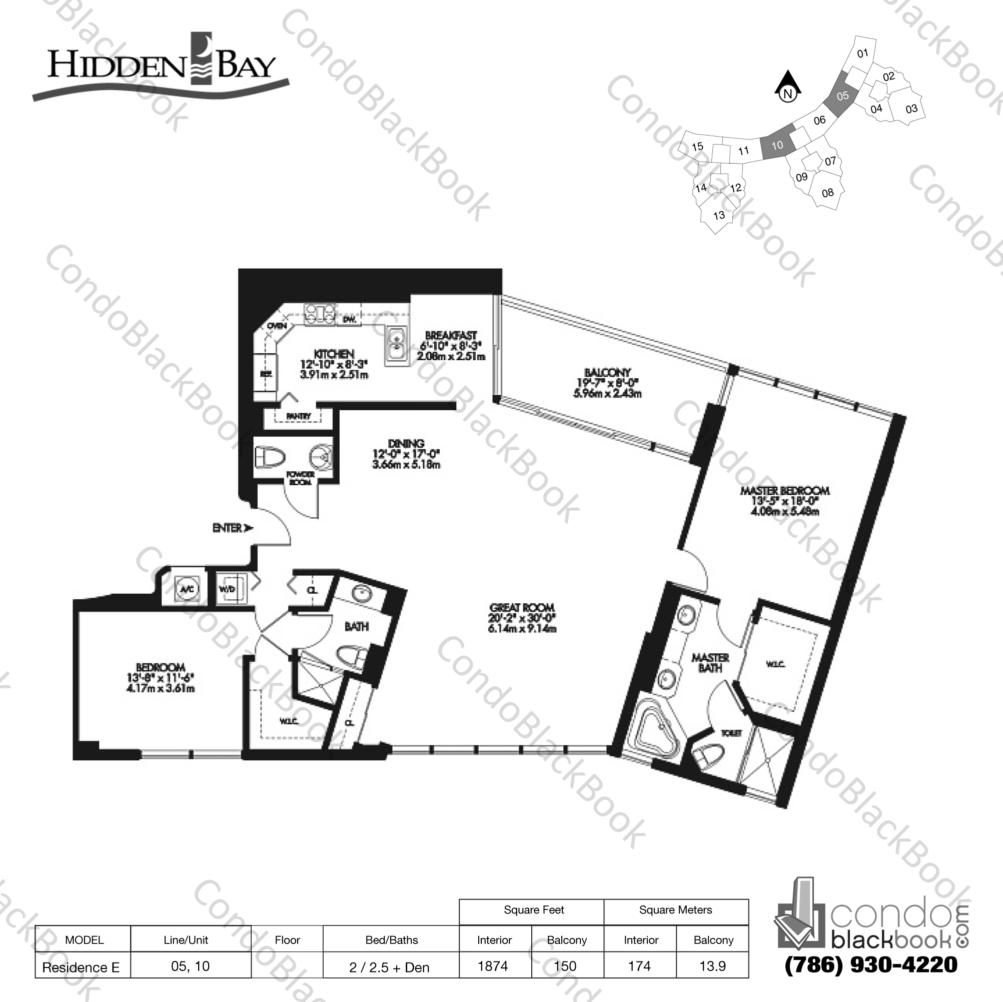 Hidden Bay Unit 2006 Condo for Rent in Aventura CondoBlackBook