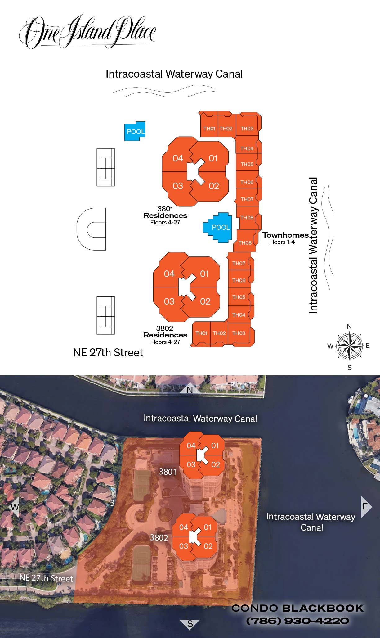 One Island Place Floor Plans