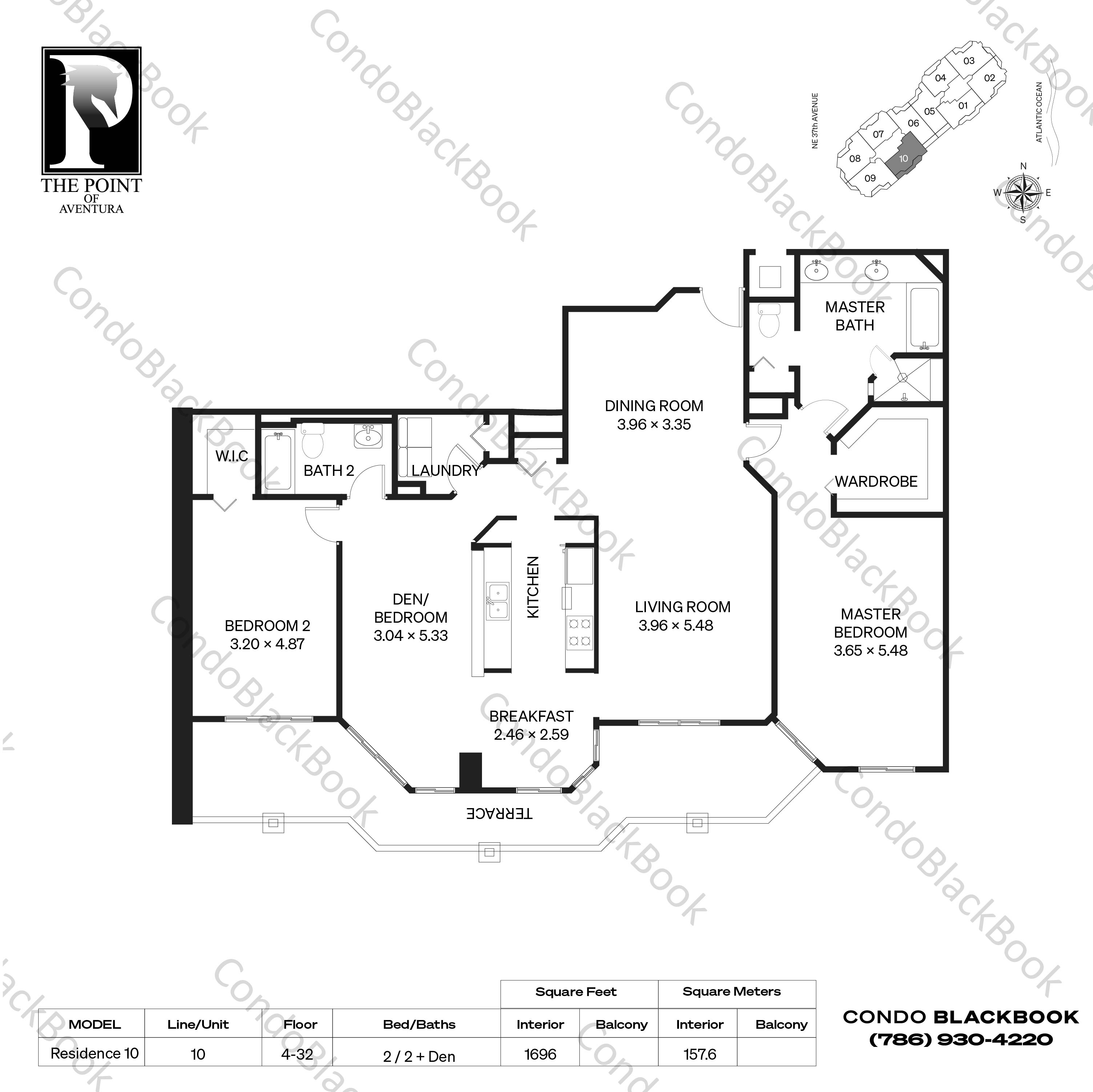 South Tower at the Point Unit 510 Condo for Sale in Aventura