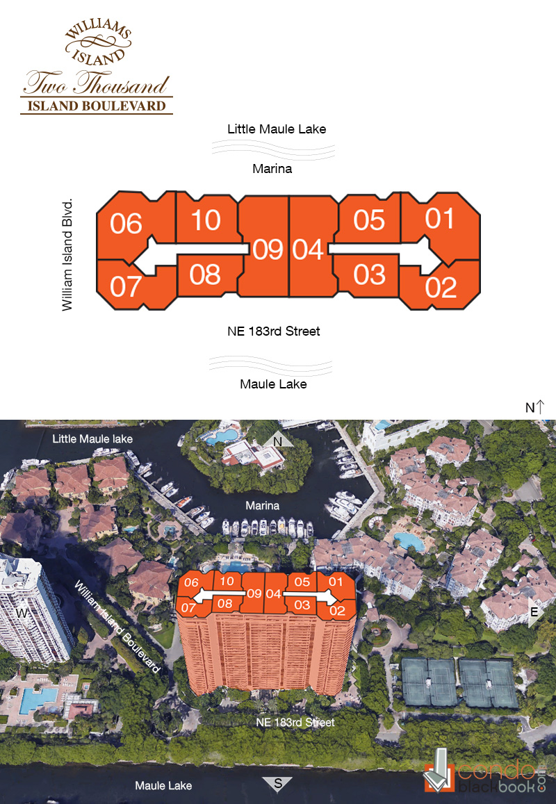 Williams Island 2000 Floor Plans