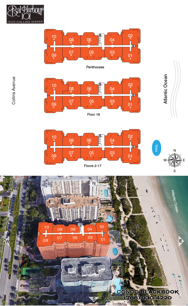 Bal Harbour 101 Floor Plans