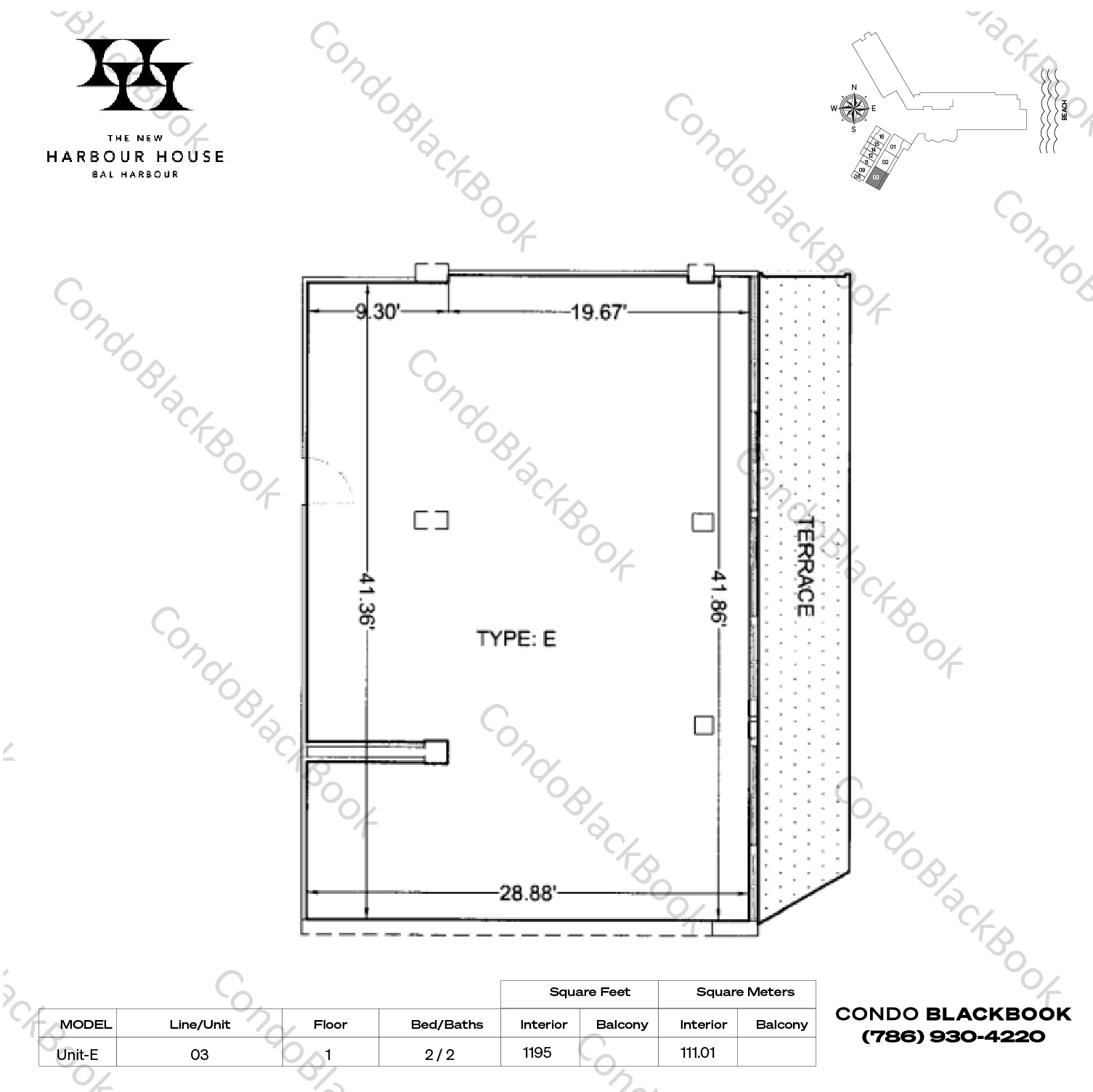 Harbour House Unit 103 Condo in Bal Harbour CondoBlackBook