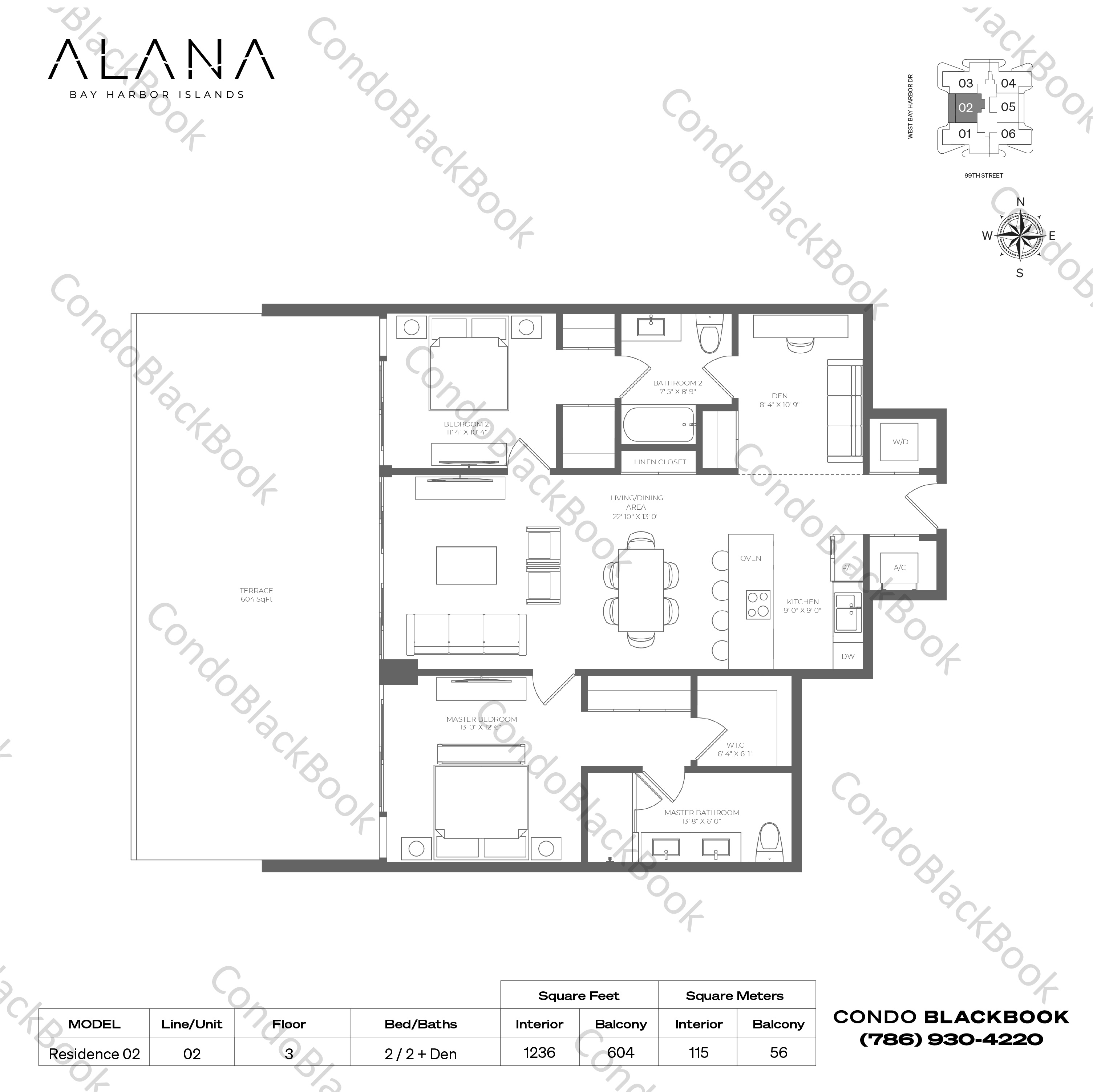 Alana Unit 302 Condo in Bay Harbor Islands CondoBlackBook