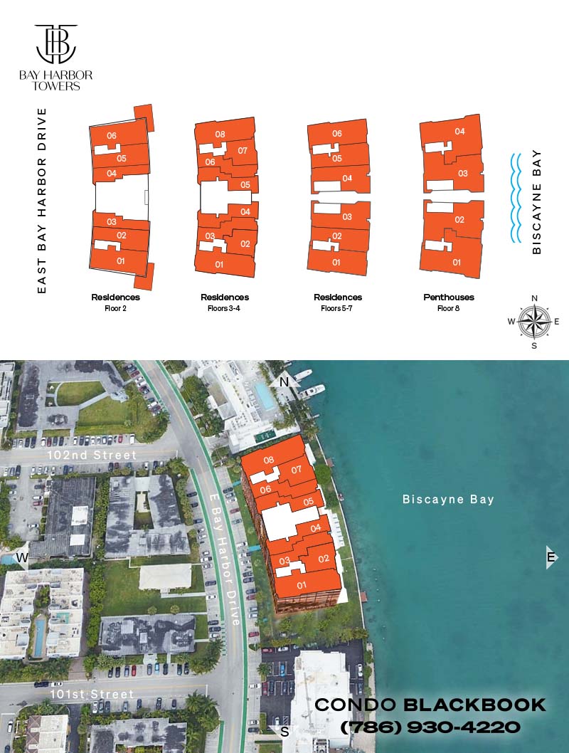 Bay Harbor Towers Floor Plans