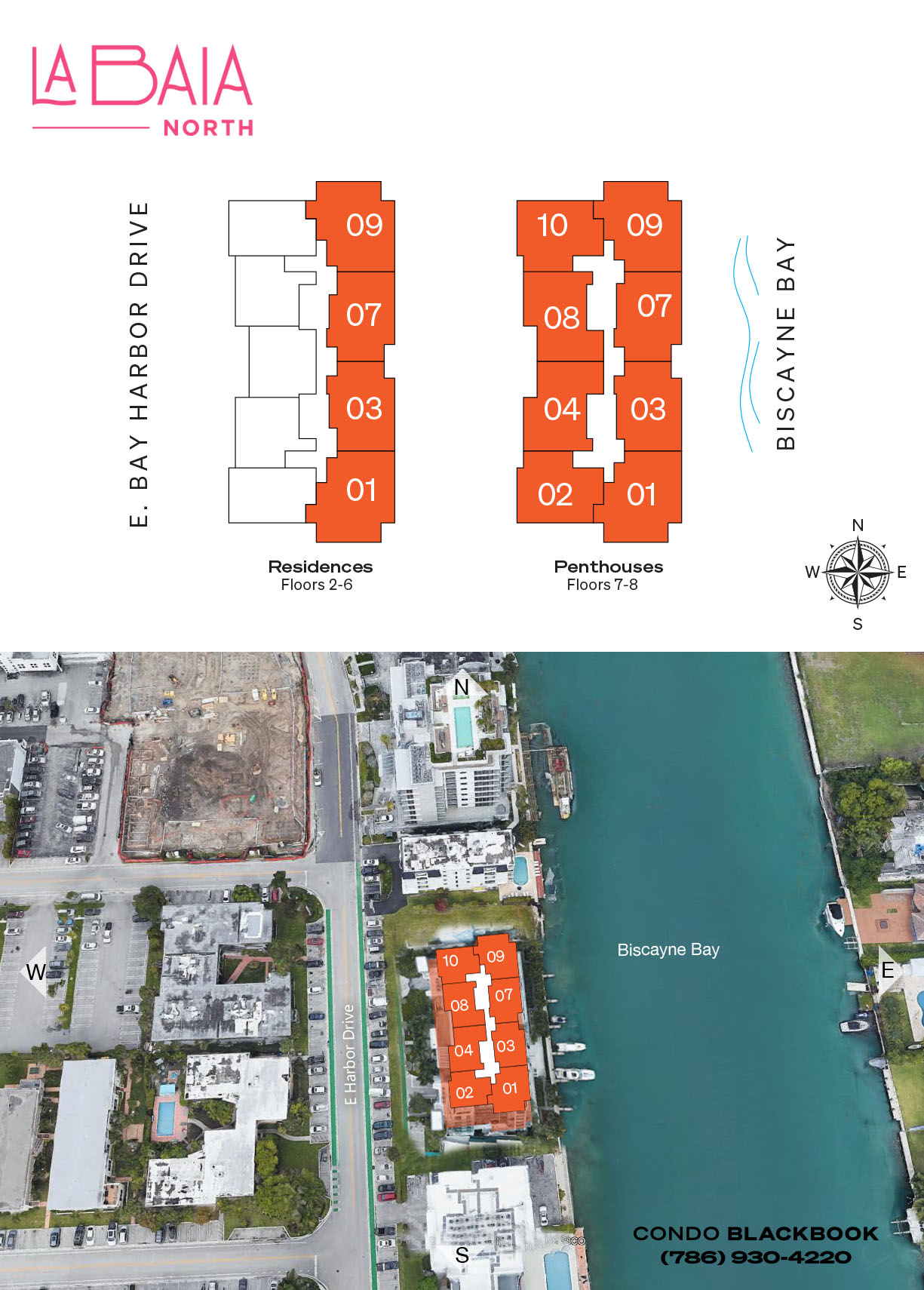 La Baia North Floor Plans