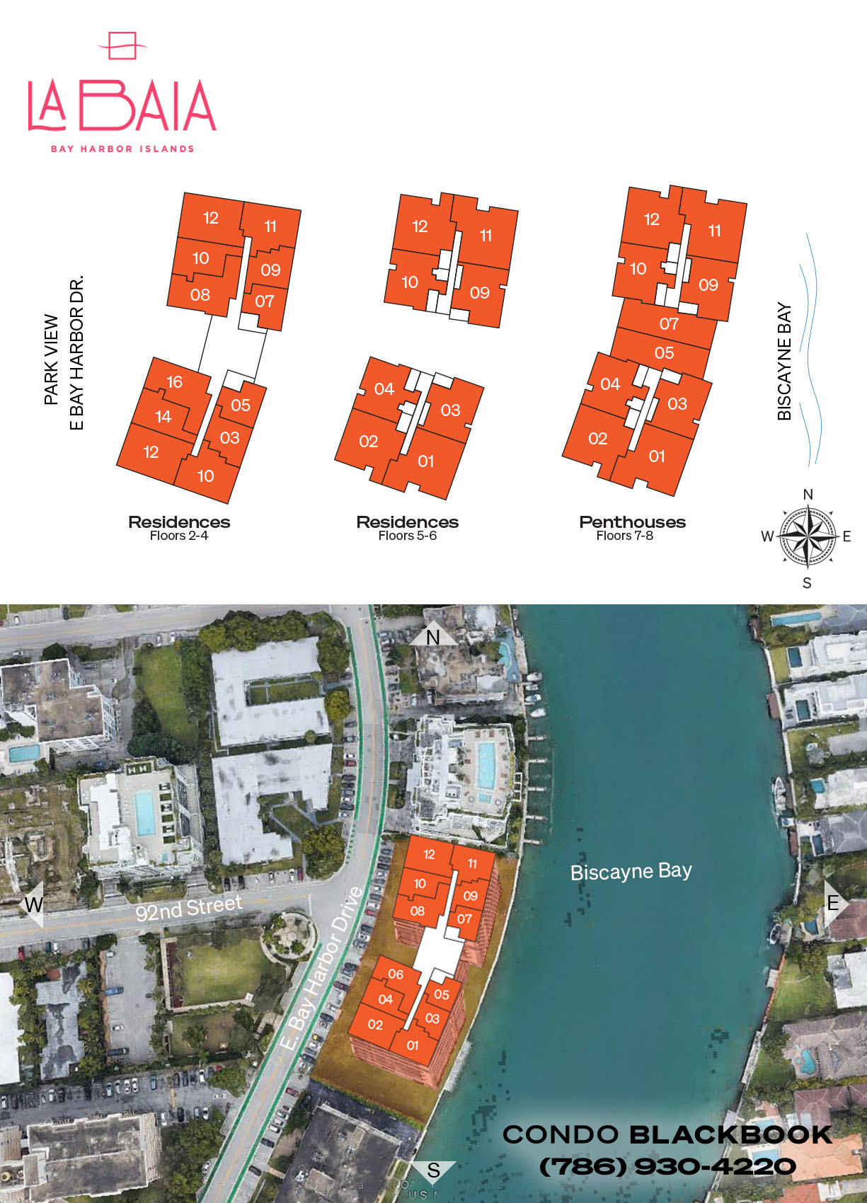 La Baia Floor Plans