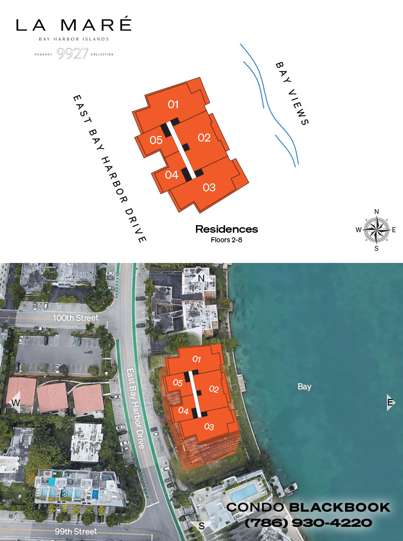 La Mare Regency Collection Floor Plans
