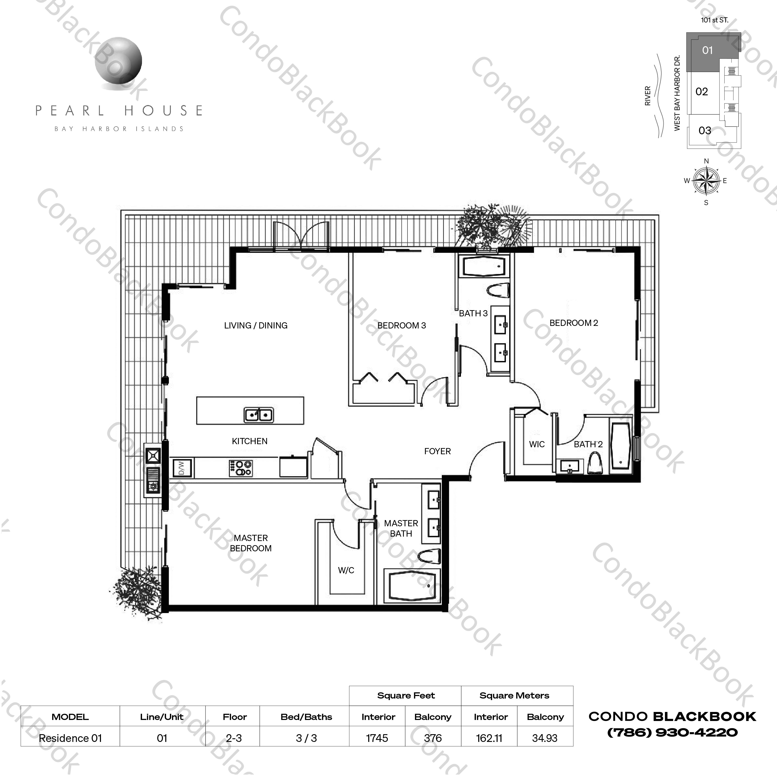 Pearl House Unit 301 Condo in Bay Harbor Islands CondoBlackBook