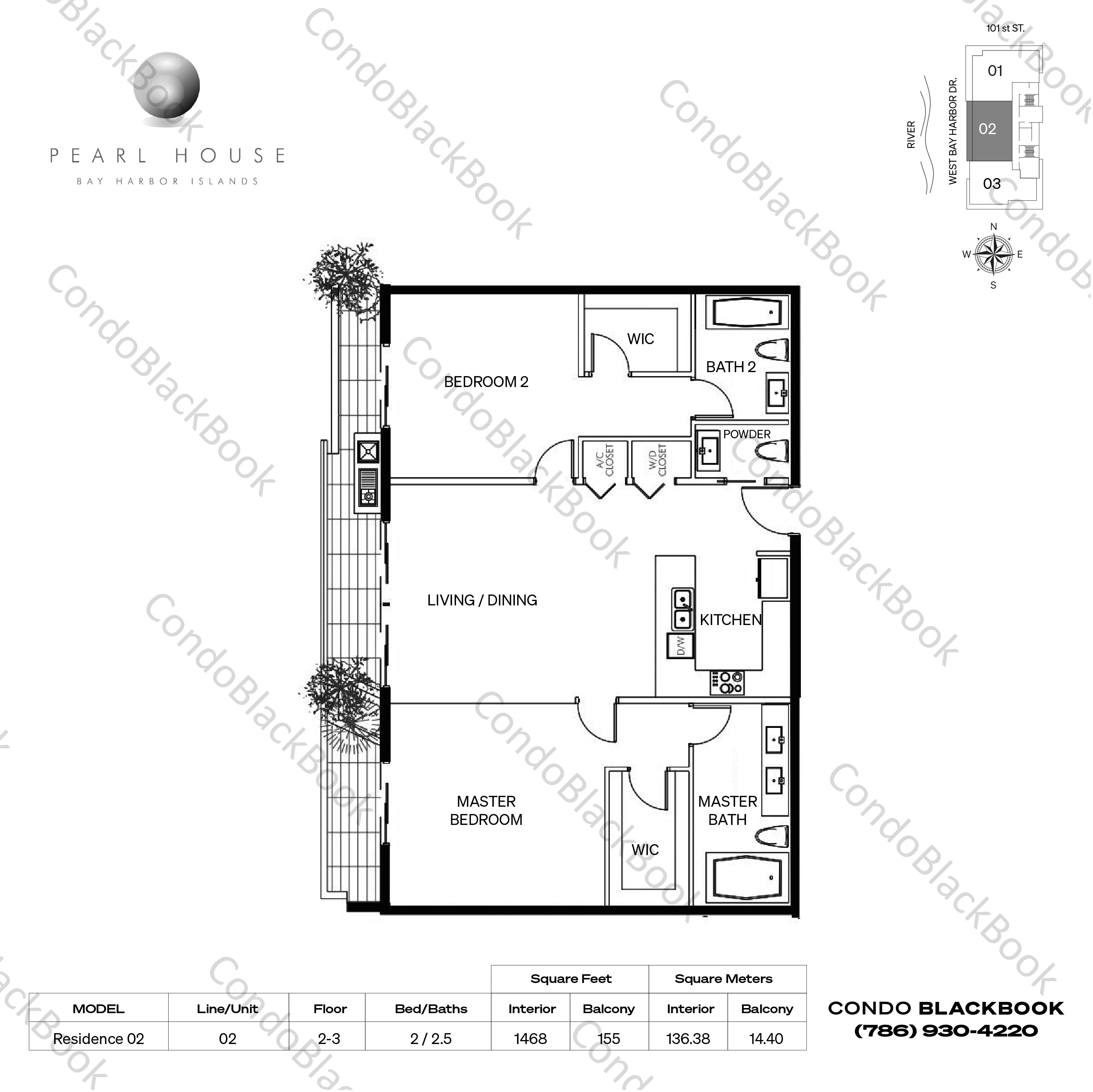 Pearl House Unit 203 Condo in Bay Harbor Islands CondoBlackBook