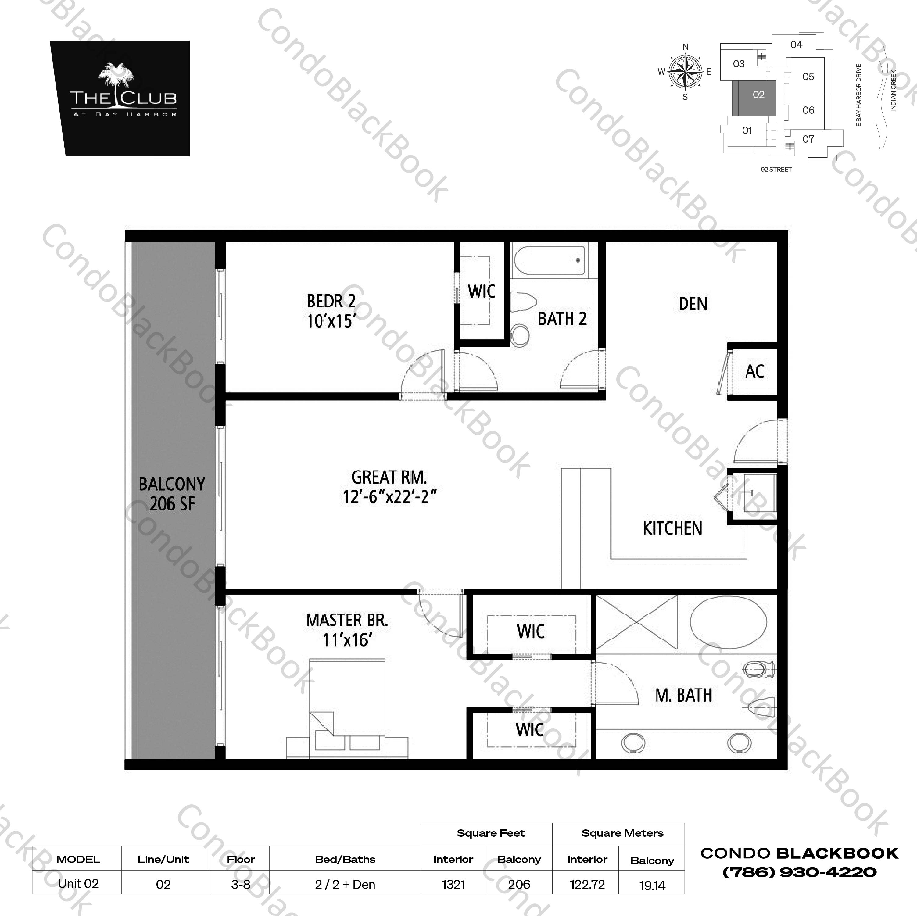 The Club at Bay Harbor Unit 702 Condo for Sale in Bay Harbor Islands