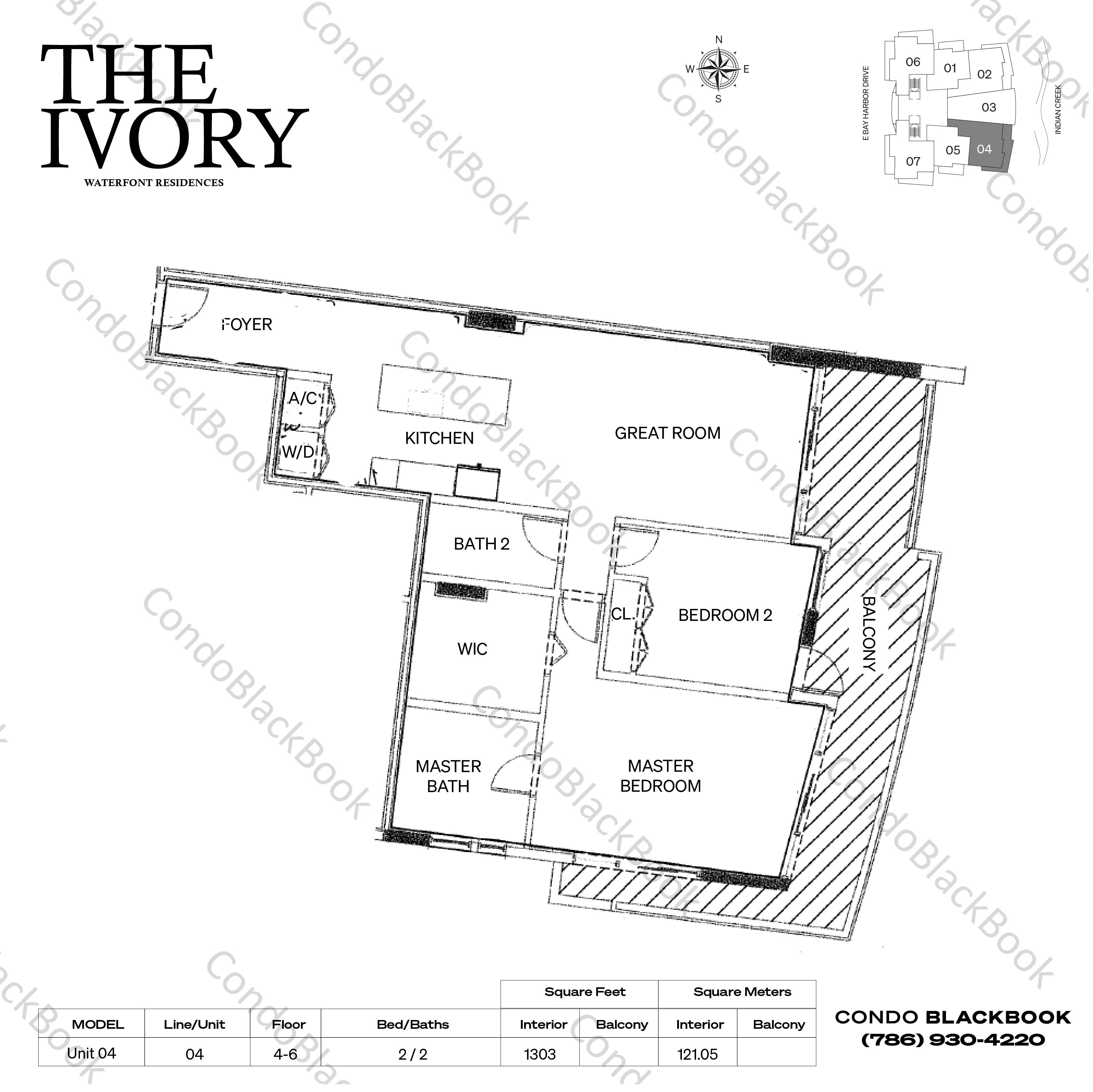 The Ivory Unit 504 Condo in Bay Harbor Islands CondoBlackBook