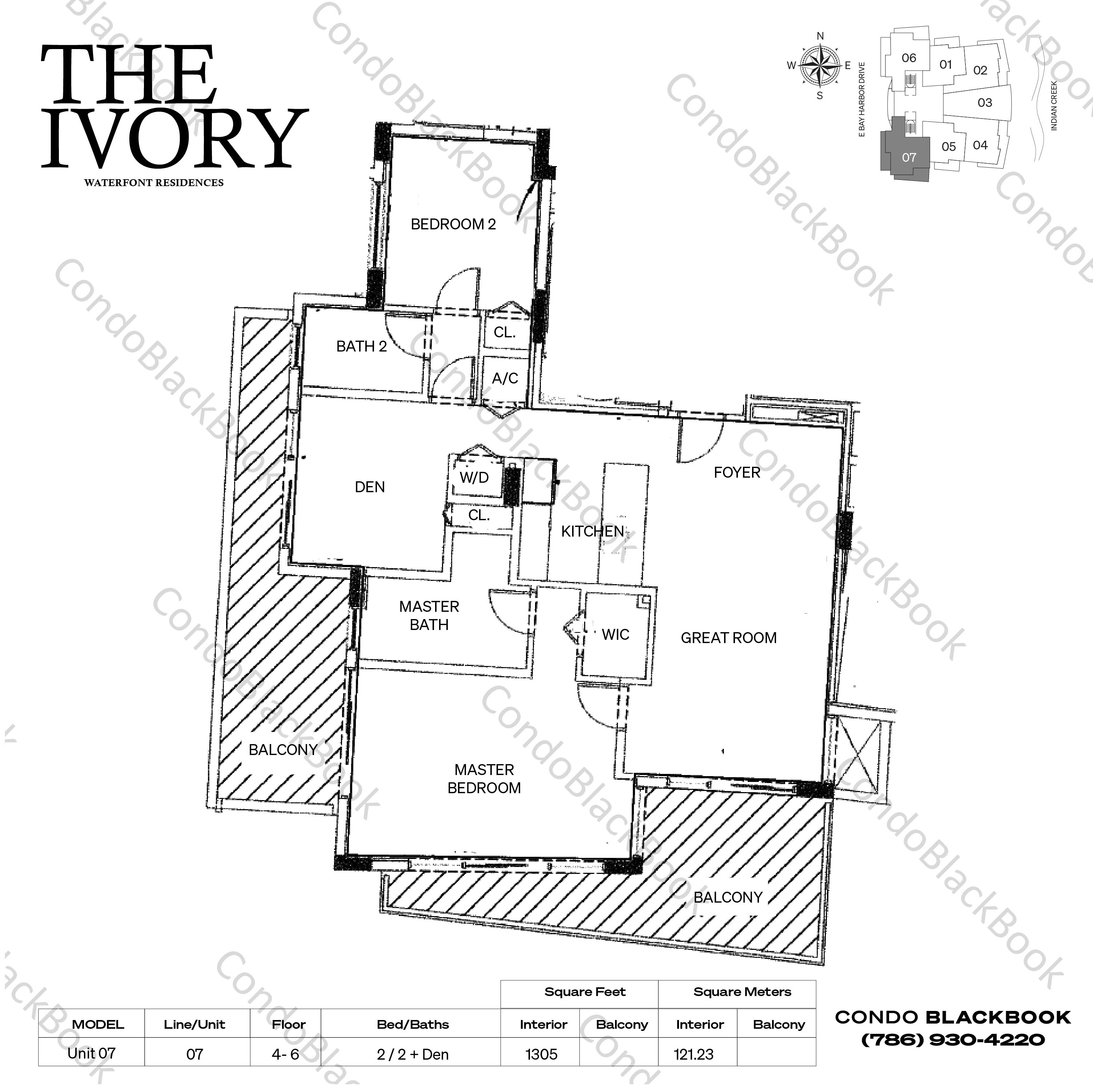 The Ivory Unit 407 Condo in Bay Harbor Islands CondoBlackBook