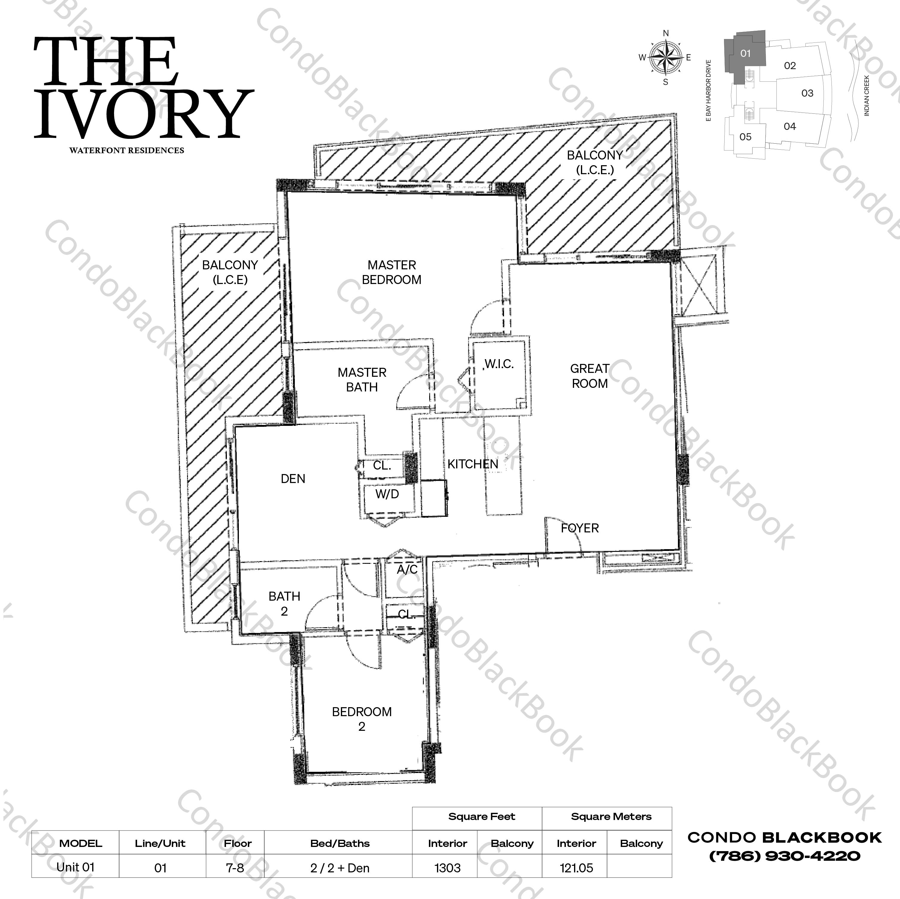 The Ivory Unit 701 Condo in Bay Harbor Islands CondoBlackBook