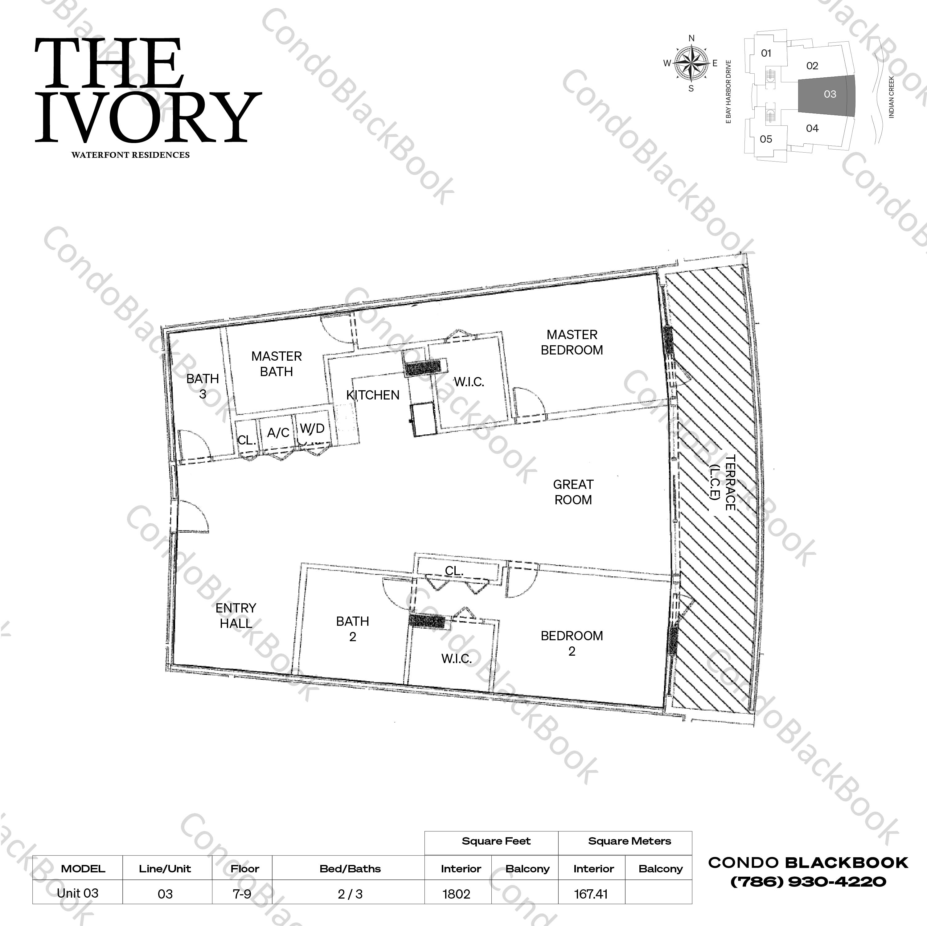 The Ivory Unit 903 Condo in Bay Harbor Islands CondoBlackBook