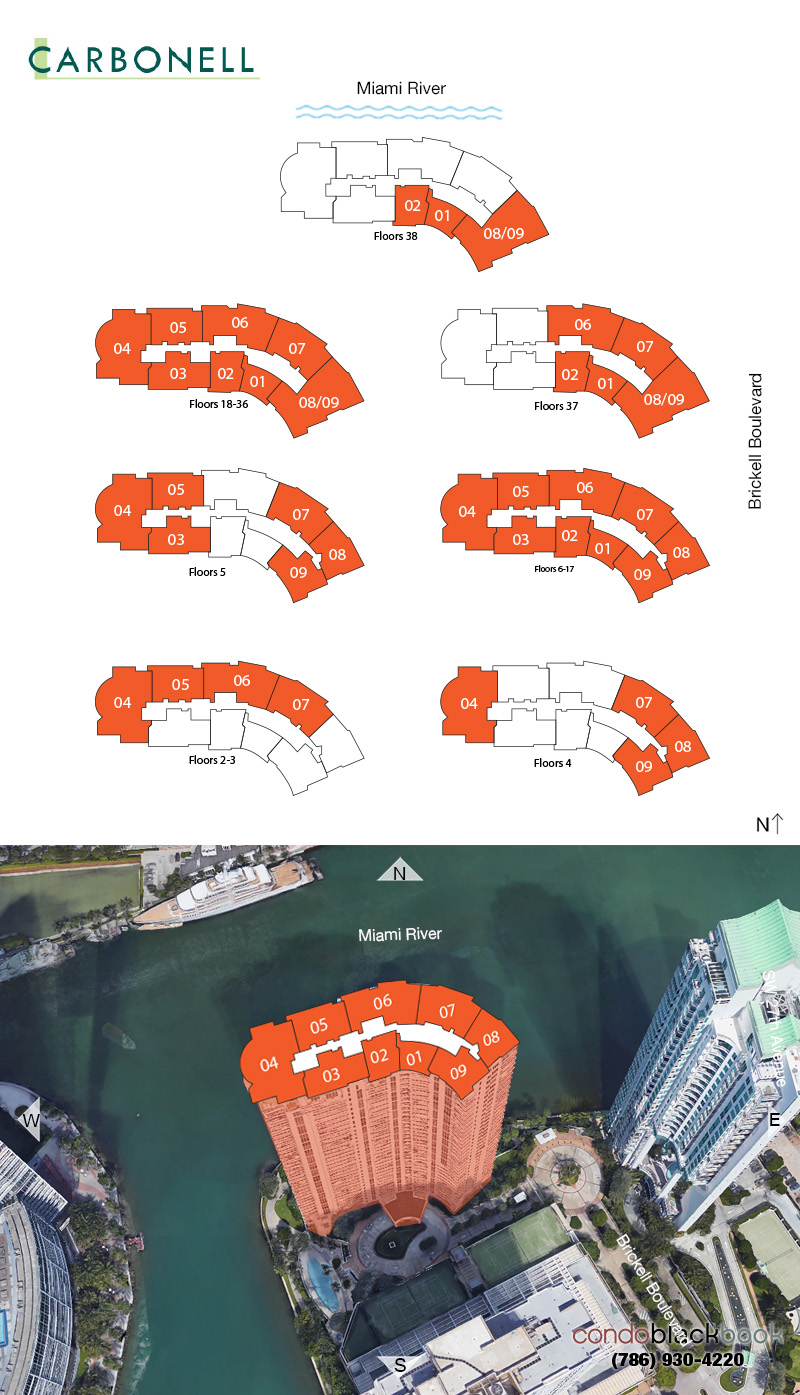 Carbonell Floor Plans