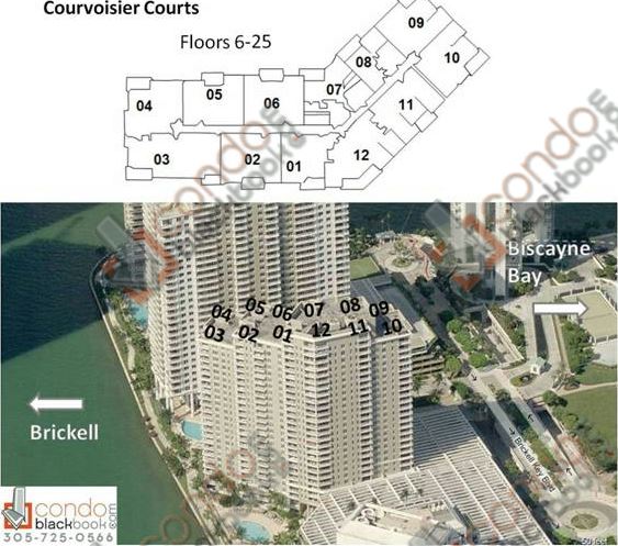 Courvoisier Courts Floor Plans