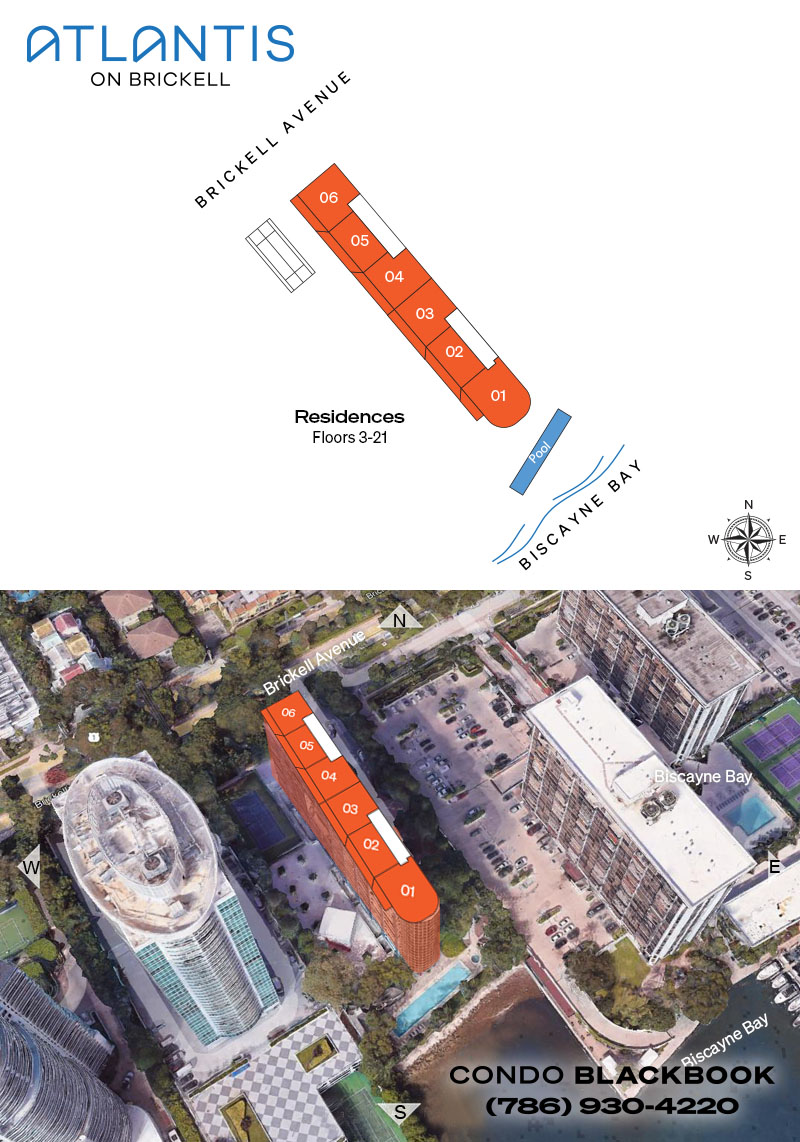 Atlantis on Brickell Floor Plans