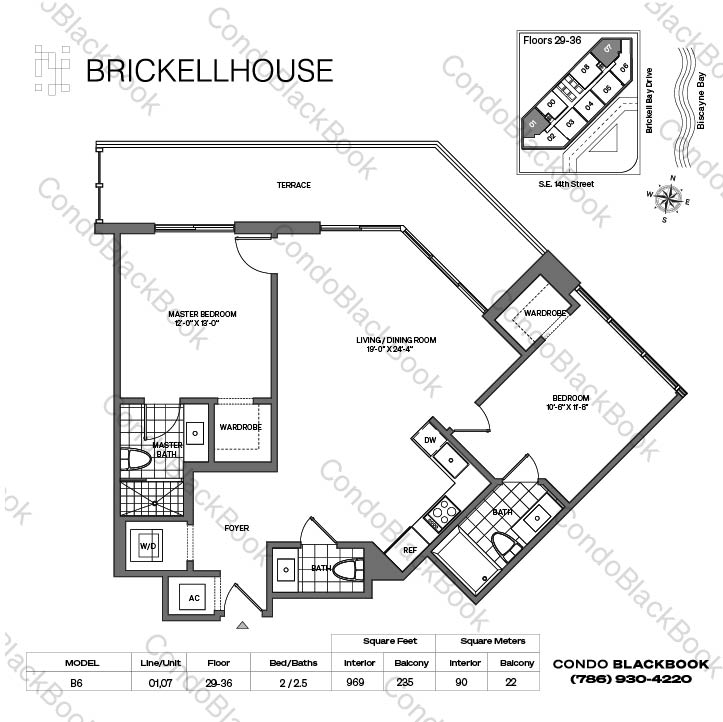 Brickell House Unit 3307 Condo in Brickell Miami Condos CondoBlackBook