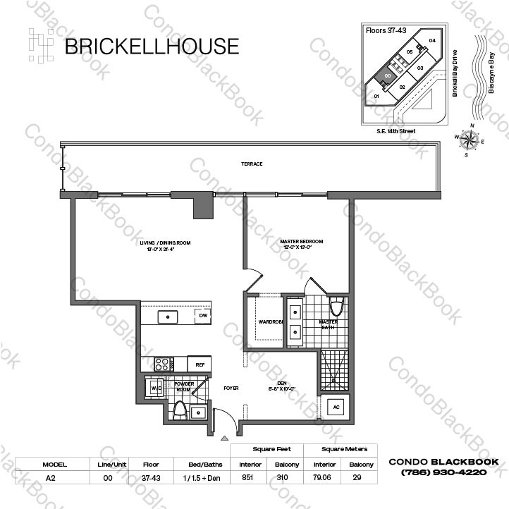 Brickell House Unit 4200 Condo in Brickell Miami Condos CondoBlackBook