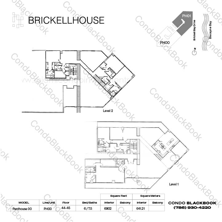 Brickell House Unit PH 4401 Condo for Sale in Brickell Miami Condos