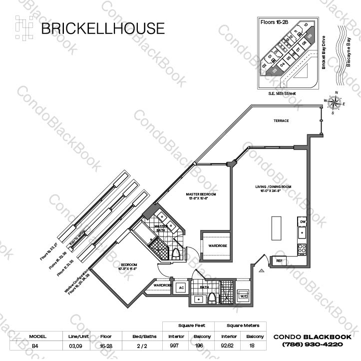 Brickell House Unit 1903 Condo in Brickell Miami Condos CondoBlackBook