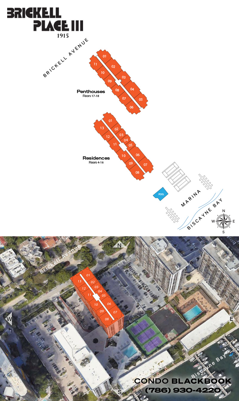 Brickell Place C Floor Plans
