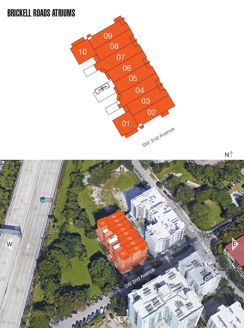 Brickell Roads Atriums Floor Plans