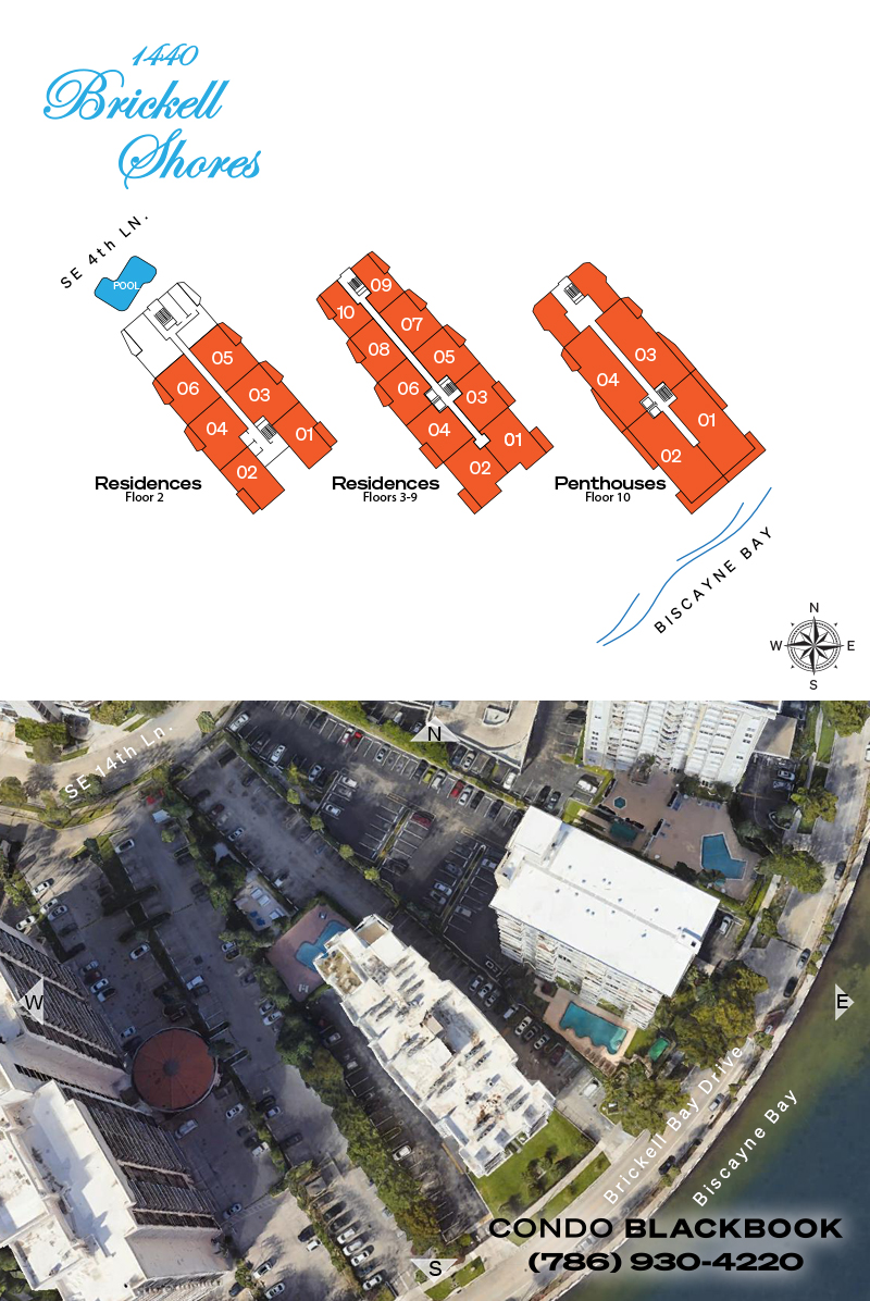 Brickell Shores Floor Plans