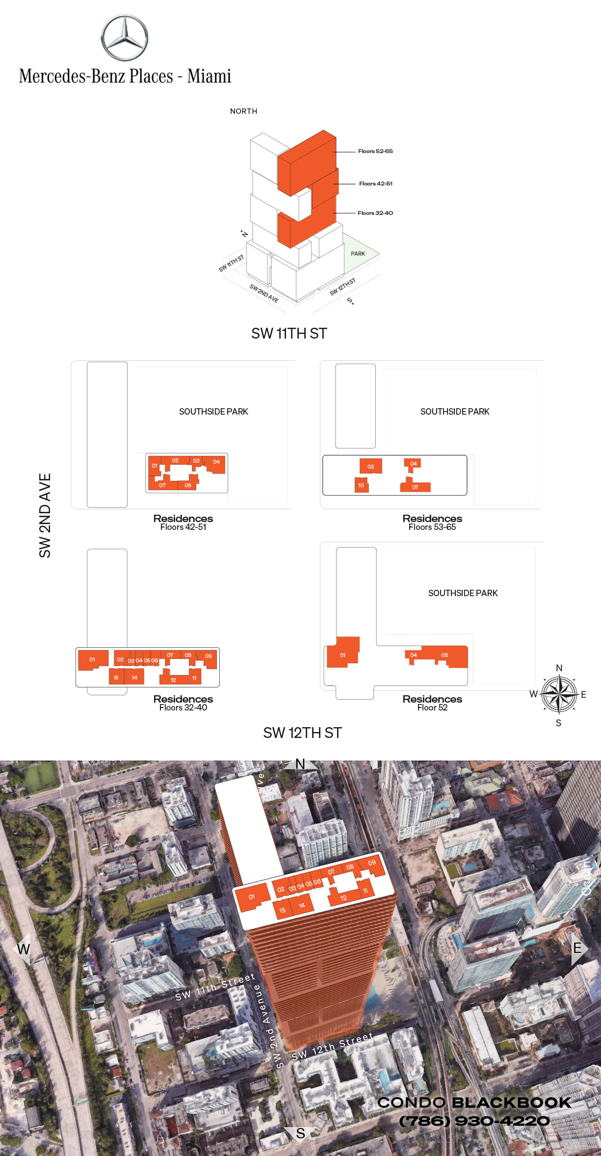 Mercedes-Benz Places Floor Plans
