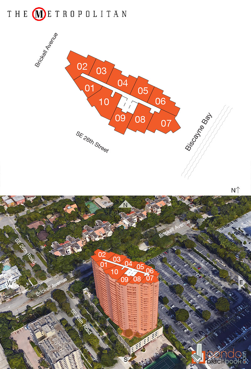 Metropolitan at Brickell Floor Plans