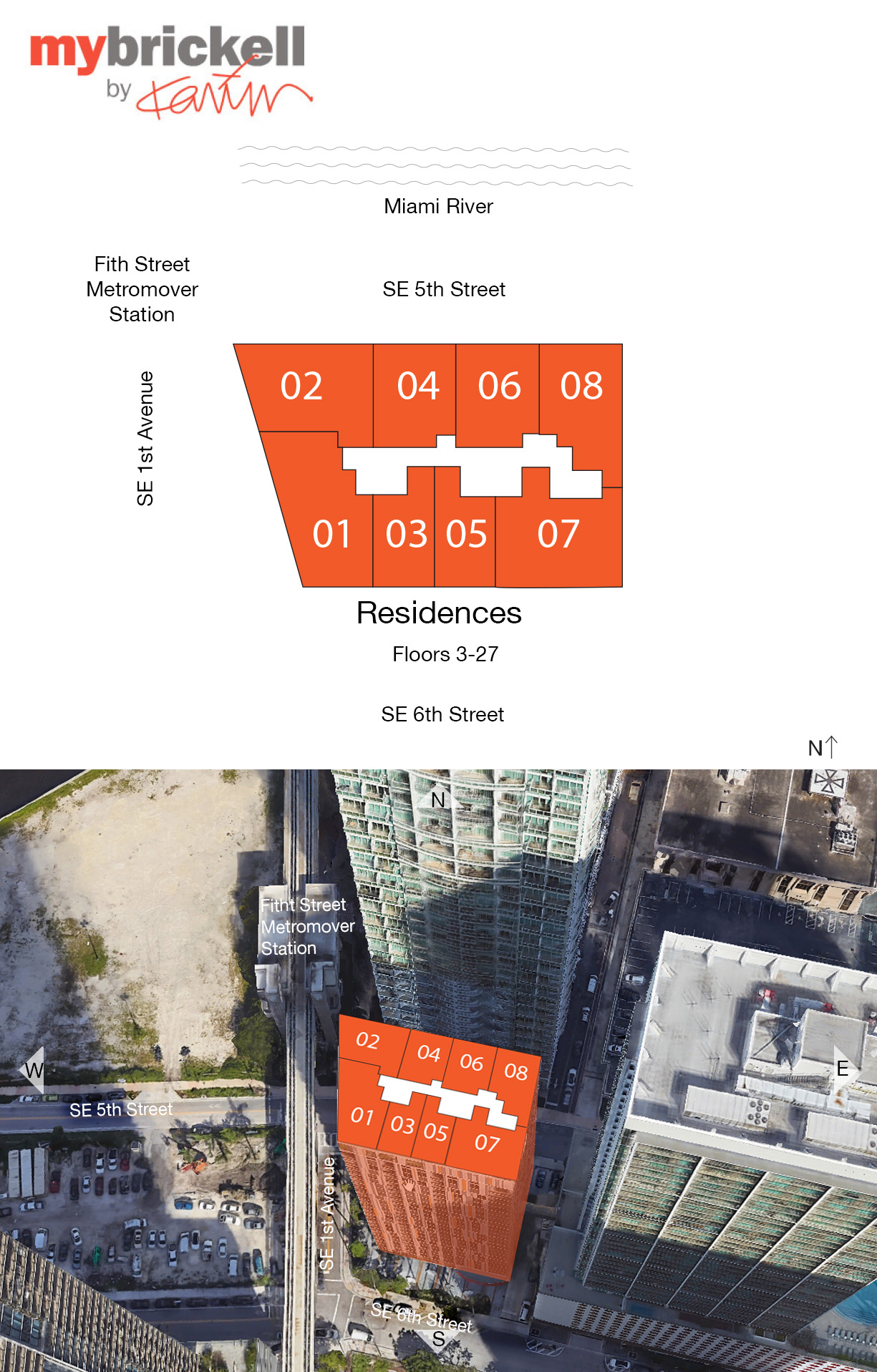 My Brickell Floor Plans
