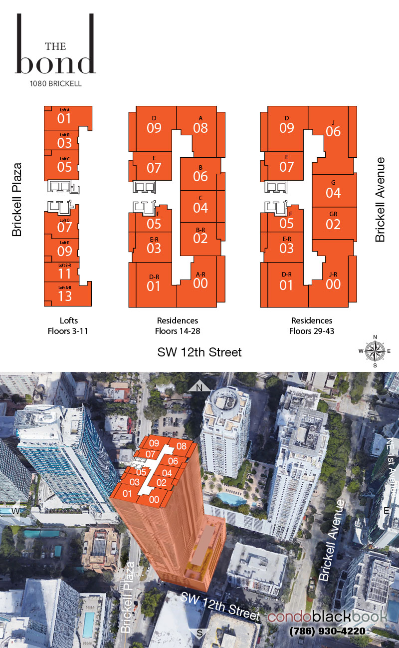 The Bond Floor Plans