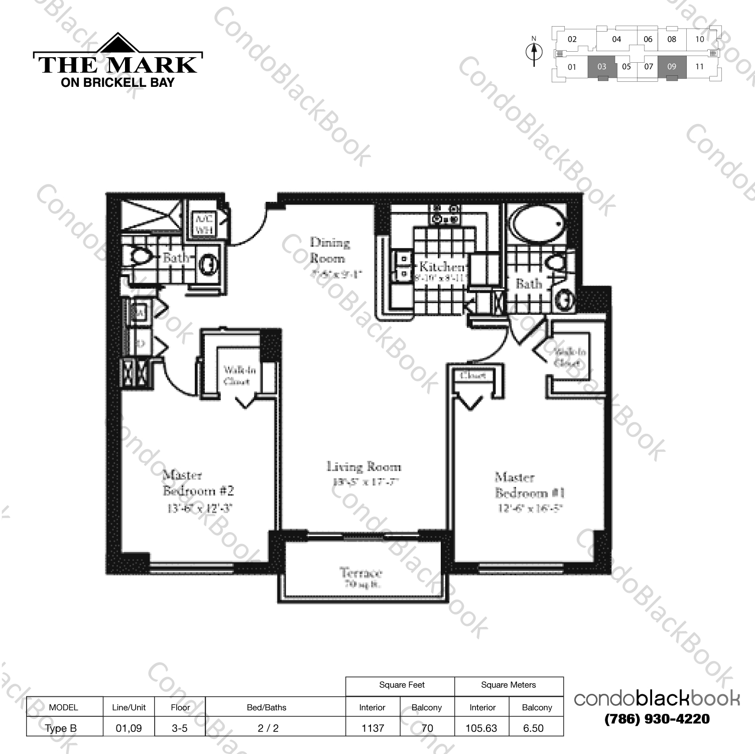 The Mark Unit 502 Condo in Brickell Miami Condos CondoBlackBook