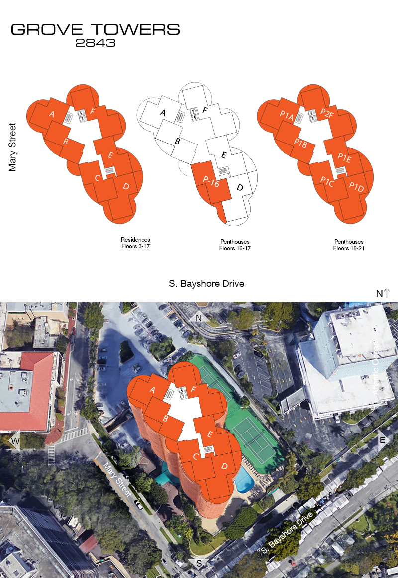 Grove Towers Floor Plans