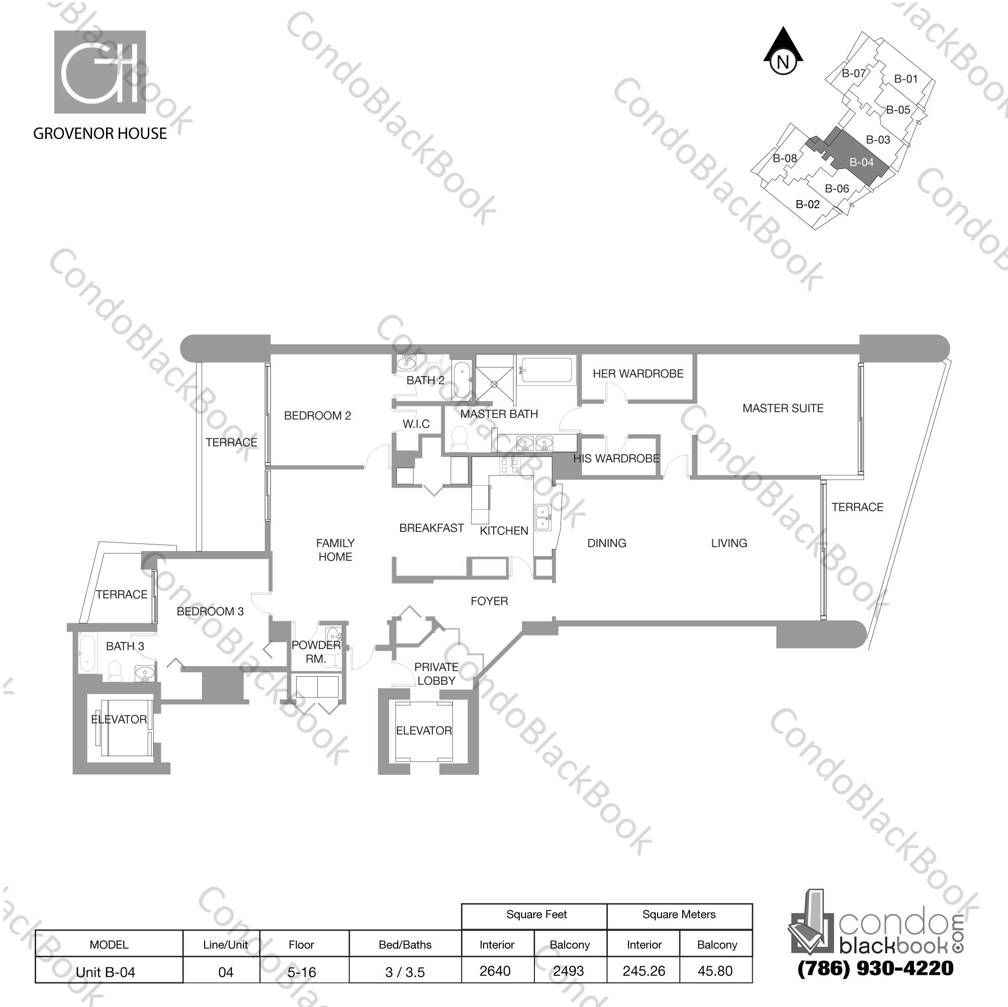 Grovenor House Unit 1204 Condo in Coconut Grove Miami Condos