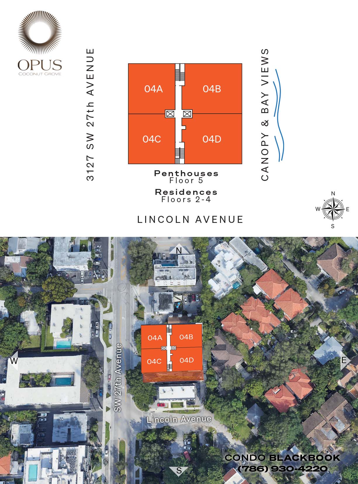 Opus Coconut Grove Floor Plans