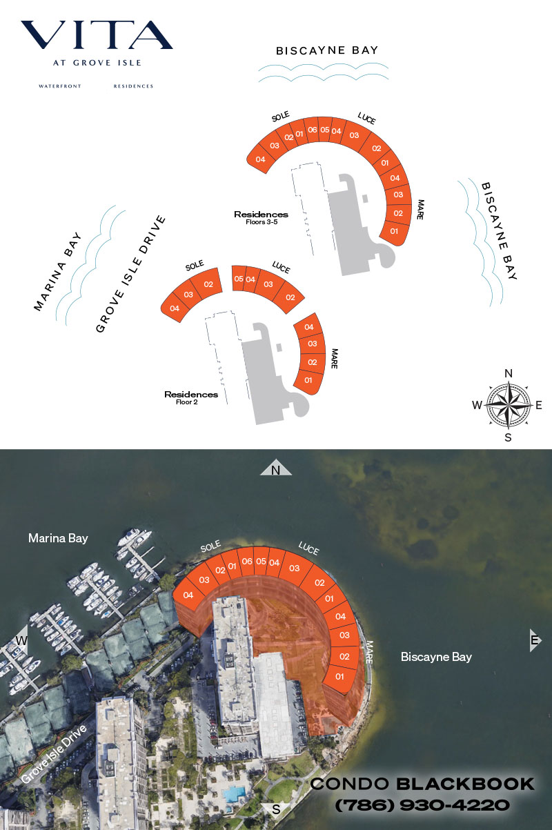 Vita at Grove Isle Floor Plans