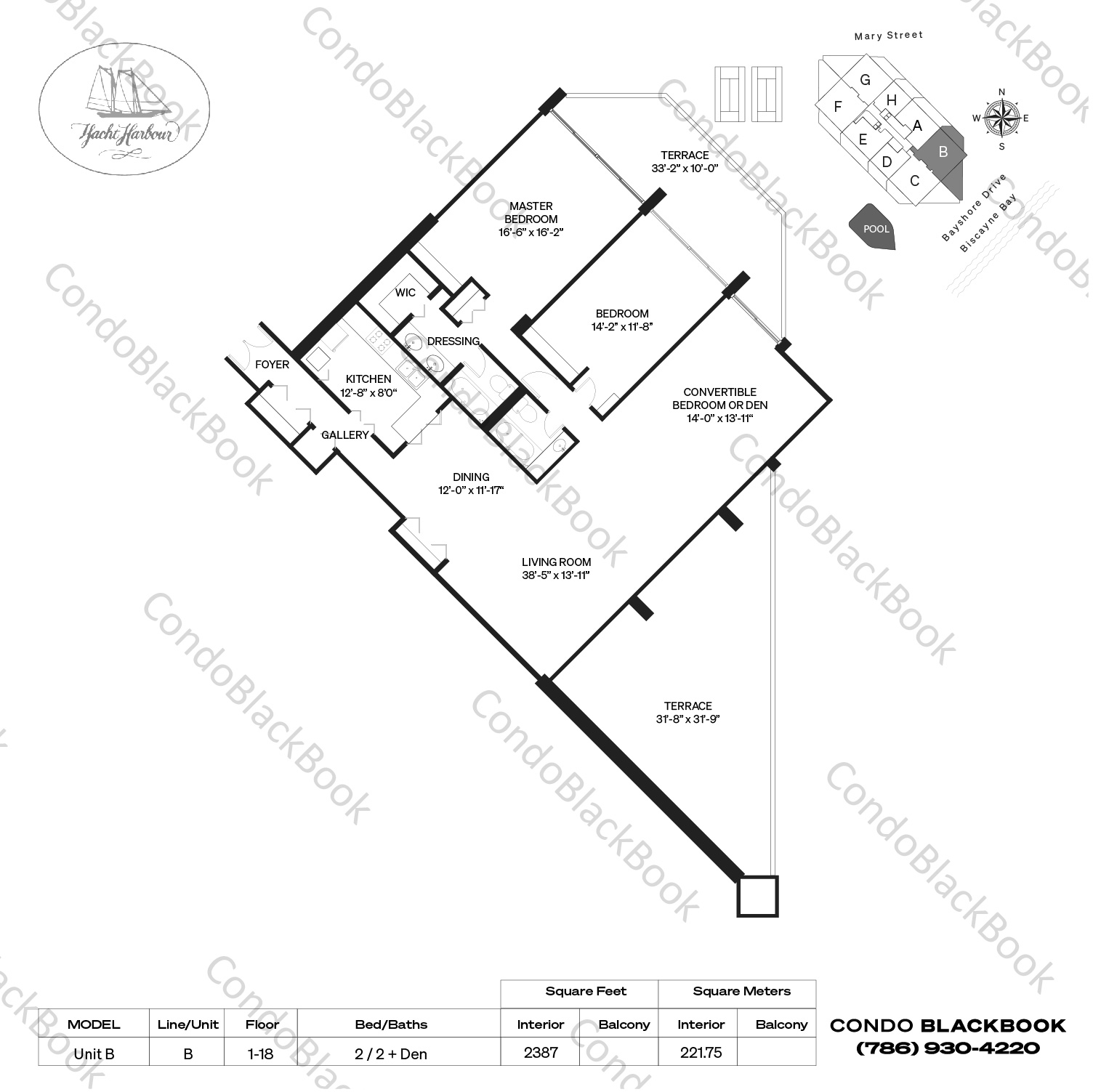 Yacht Harbour Unit 4C Condo for Sale in Coconut Grove Miami Condos