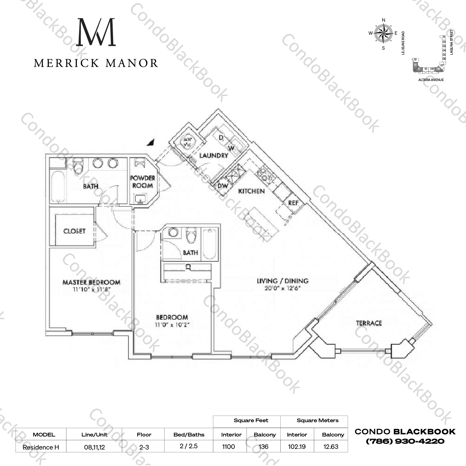 Merrick Manor Unit 312 Condo in Coral Gables CondoBlackBook