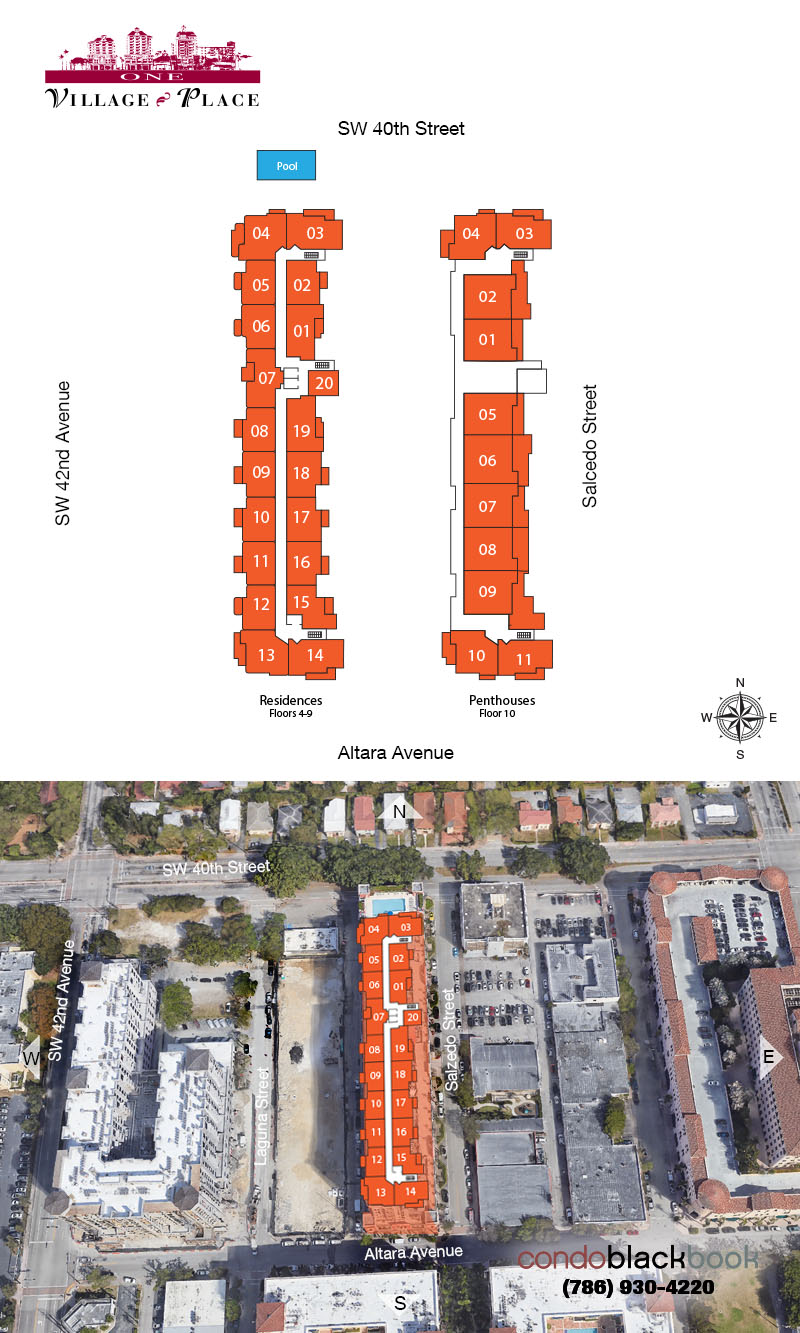 One Village Place Floor Plans