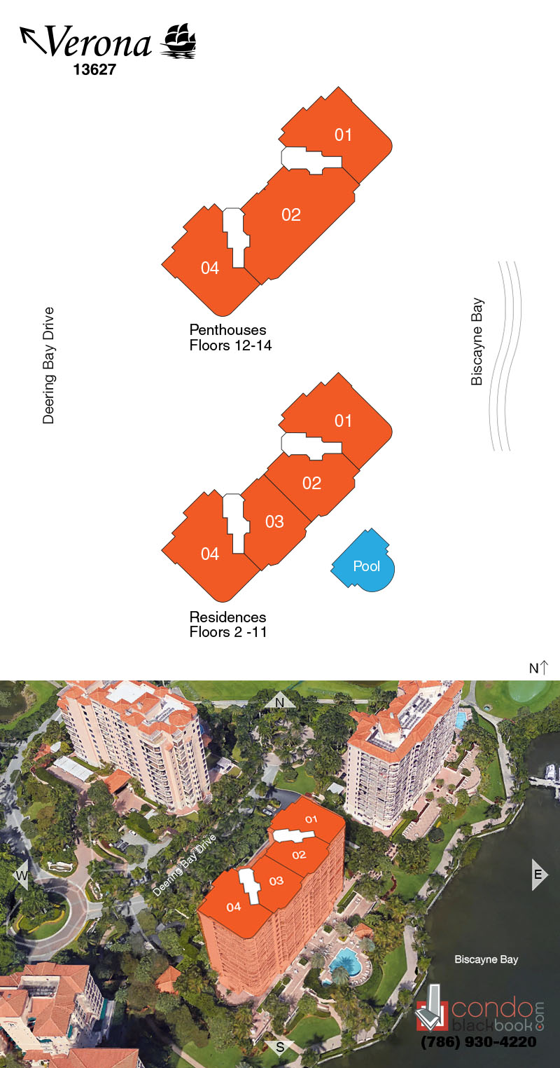 Verona Condo Deering Bay Floor Plans