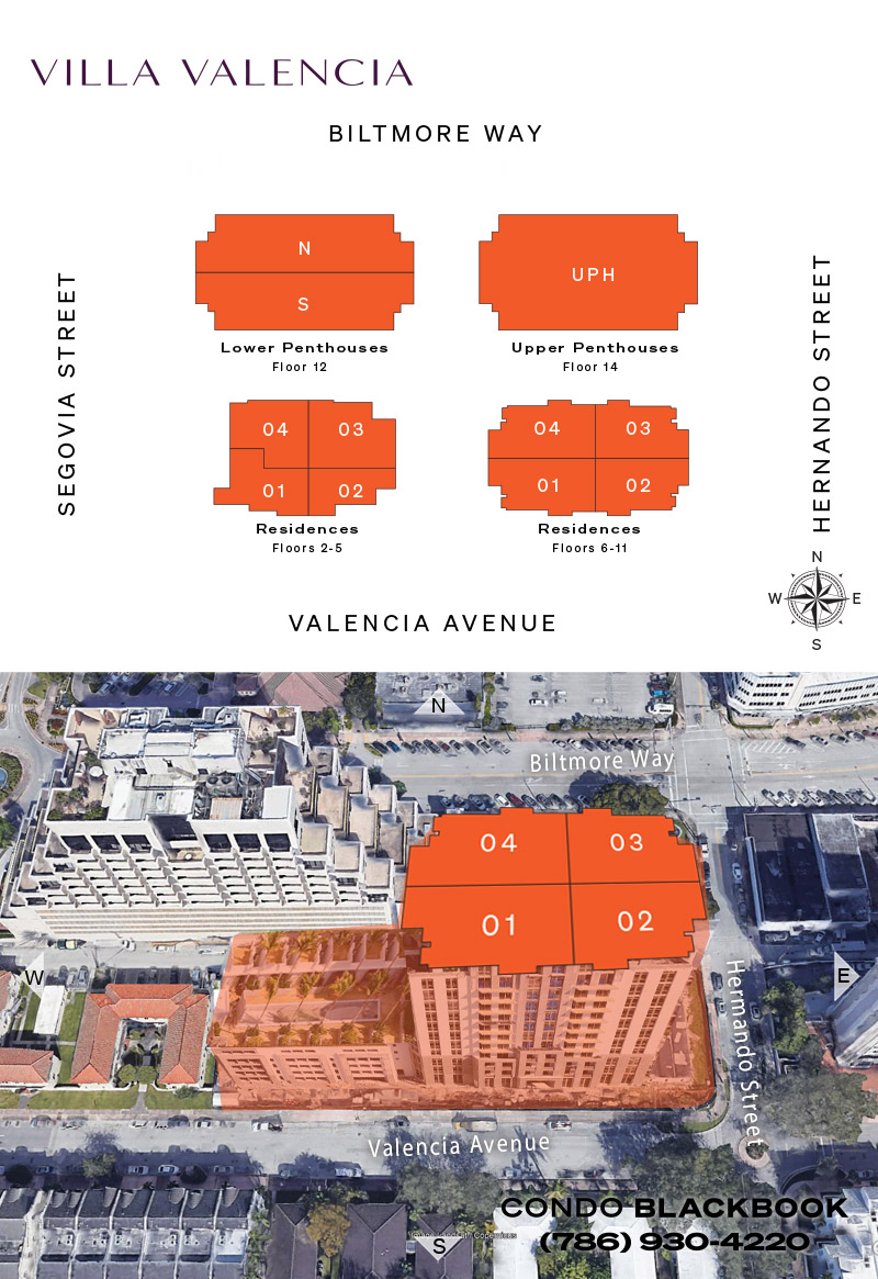Villa Valencia Floor Plans