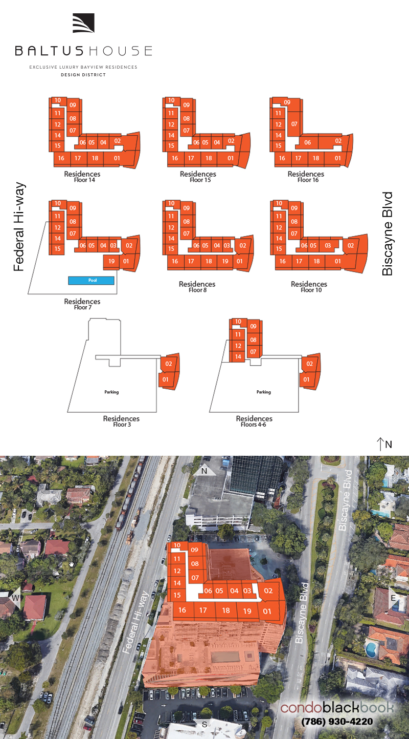 Baltus House Floor Plans
